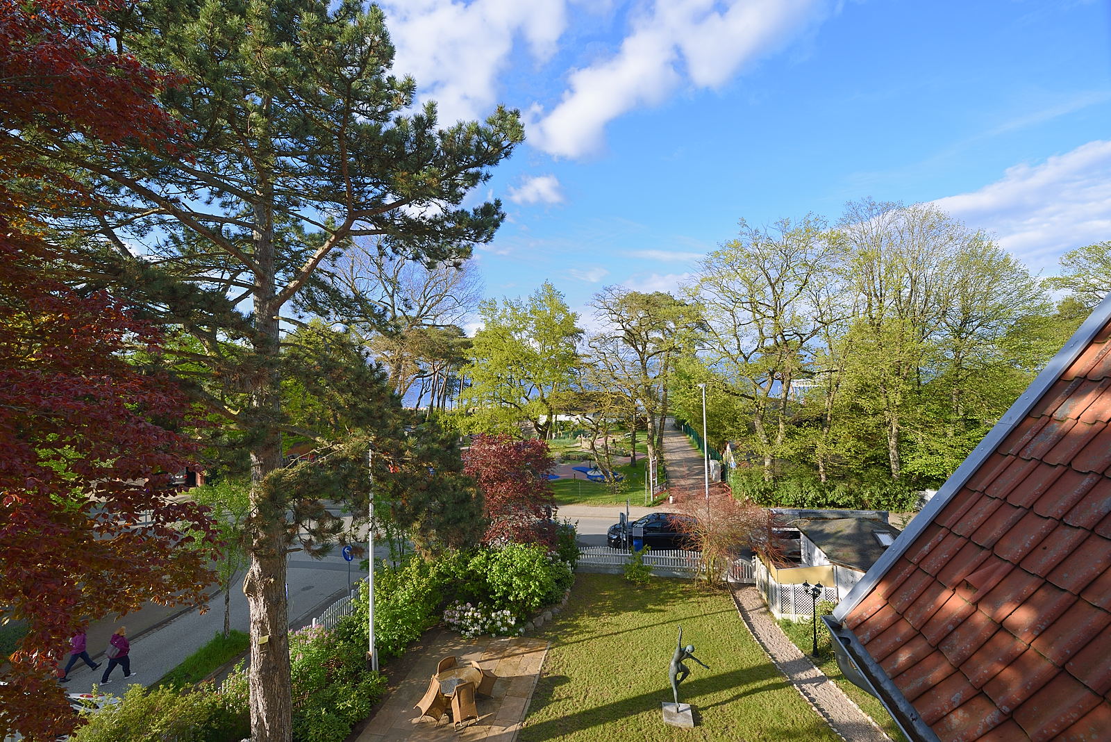 Blick aus der Villa Morgenroth Timmendorfer Strand