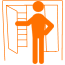 Einbauschrank, begehbar